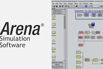 assist in arena and simio simulation tasks and projects