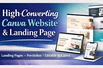 canva website design canva landing page canva website canva