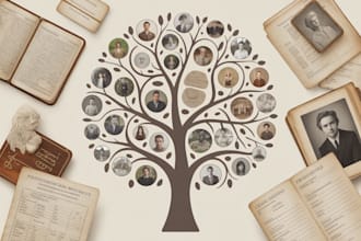 do professional genealogy research to uncover your ancestors and family history