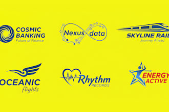 design a modren minimalist and business logo