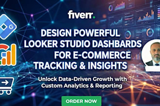design powerful looker studio dashboards for ecommerce tracking and insights