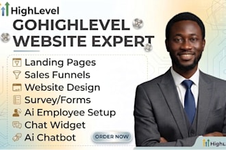 gohighlevel landing page gohighlevel sales funnel website
