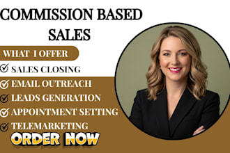 commission based sales closer b2b sales closer high ticket sales representative