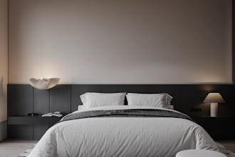design luxury bedroom photoreal 3d living room rendering house staging interior