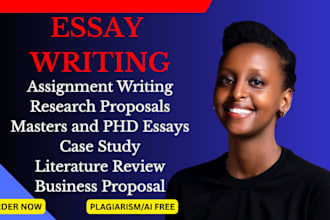 do urgent essay writing, research, report and proposals