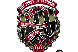 make professional steampunk logo with vintage and industrial style