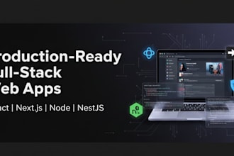 be your full stack developer for your custom website