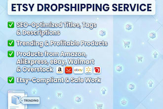 do etsy drop shipping on your etsy store