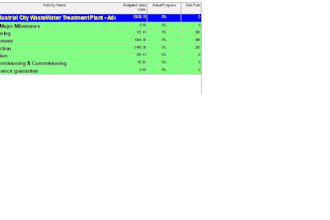create a detailed project schedule