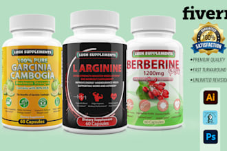 design astonishing product labels 3d mockups