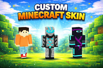 create a minecraft skin for java edition
