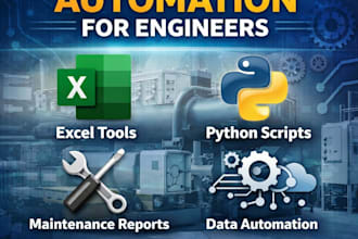 automate engineering tasks using excel and python