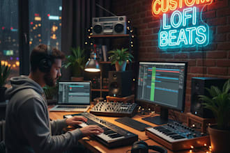 produce lofi hip hop beats for your videos
