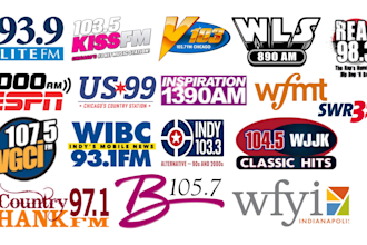 airplay your music on illinois and indiana radio stations