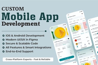 develop a cross platform mobile app using react native or quasar