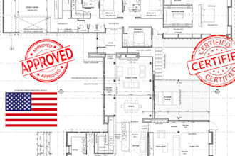 full city engineer full city building permit drawing, utah indiana ohio stamp