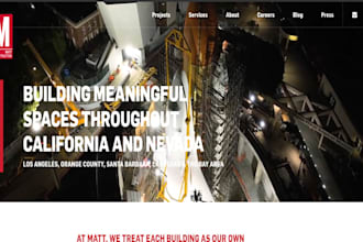 design redesign construction bidding website contractor portal tender website