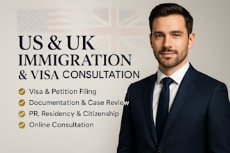 be your USA and UK immigration lawyer for visa, PR, and residency