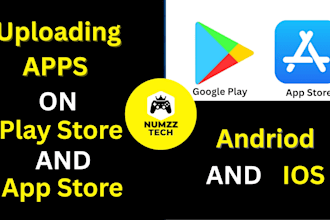 professionally upload app or game on playstore, appstore and webgl