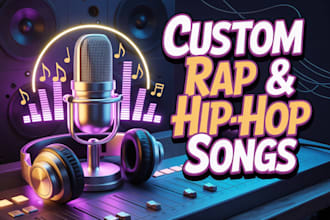 custom rap and hip, hop songs, original lyrics and beats