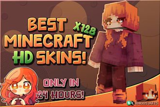 create your custom HD minecraft skin