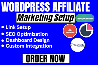 setup wordpress affiliate marketing affliatewp ultimatepro thirstyaffiliates