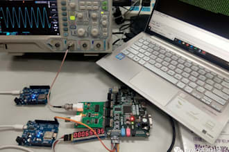 design, code, and implement fpga projects using verilog or vhdl