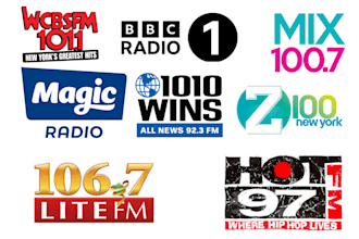 get your music played and marketed on USA and UK radio
