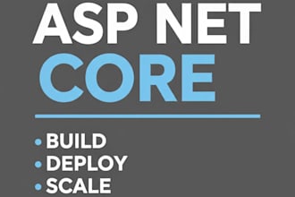 develop a secure asp net core web application or rest API