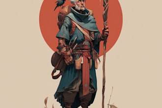 dnd character art and dnd character art