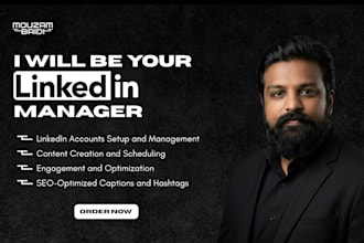 be your linkedin manager