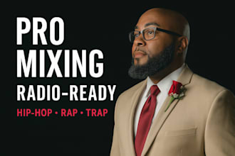 mix and master your song, album, vocals professionally