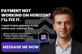 fix hostinger horizons stripe paypal btc google pay razorpay payment integration