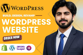 redesign your wordpress website with a modern, clean layout