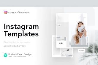 canva instagram template design