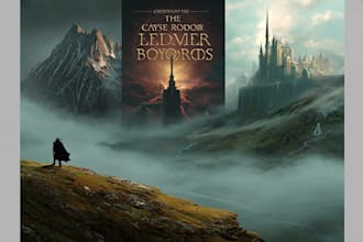 design fantasy book cover art, ebooks and series