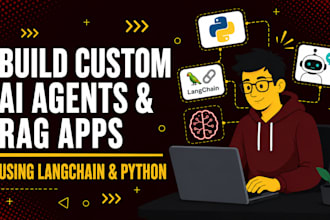 build custom ai agents and rag with langchain and langgraph