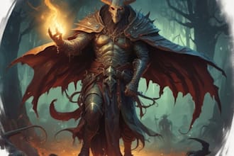 fantasy horror and fantasy horror character