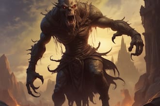 fantasy horror and fantasy horror character