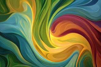 create unique digital abstract art