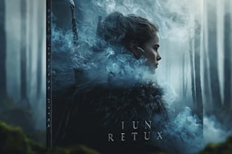 design a stunning fantasy book cover or ebook cover art