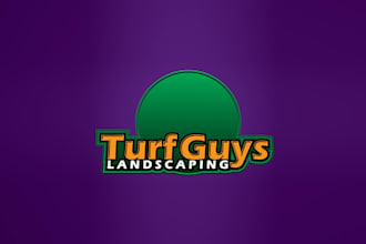 design colorful landscaping company logo