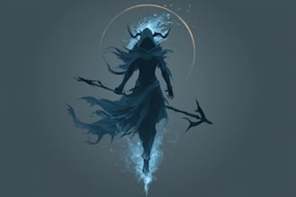 design awesome rpg fantasy or sci fi logo for you