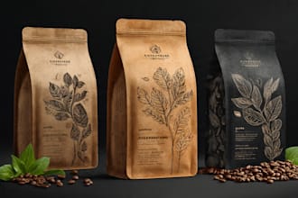 do restaurant branding, food packaging, coffee packaging