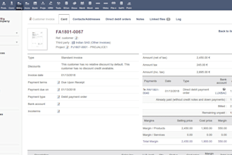 customize dolibarr erp modules and PDF templates
