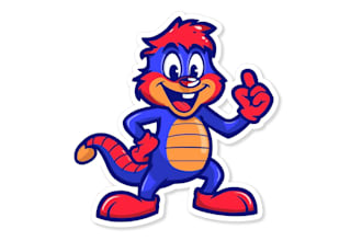 design cartoon, mascot, and character logo design