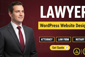 build your notary website landing page and notary logo for your notary service