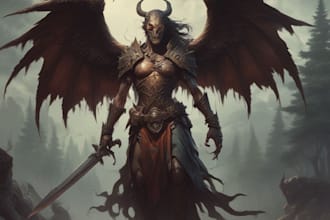 fantasy horror and fantasy horror character
