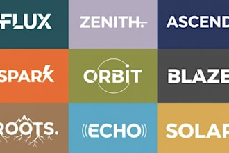 design a professional  brandmark, wordmark, lettermark, business logo