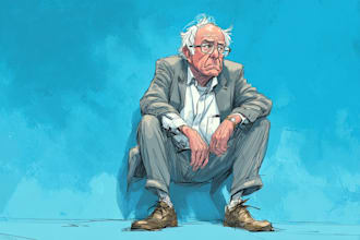 do a political cartoon art